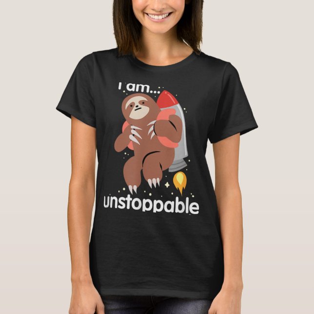 Camisa Engraçada, Eu Sou Uma Jetpack De Trex Sl (Frente)
