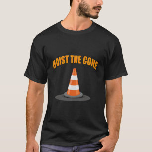 Camisa engraçada Hoist The Cone Meme estilo de vid