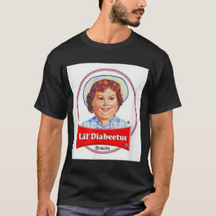 Camisa engraçada Lil Diabeetus Parody Diabetes3007