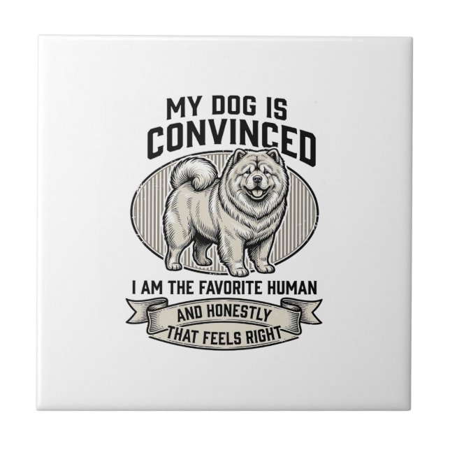 Camisa engraçada para amante de cães com Chow C gr (Frente)