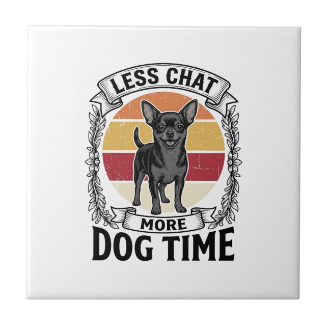 Camisa engraçada para amante de cães com gravação  (Frente)