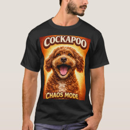 Camisa engraçada para amantes de cães em modo caos