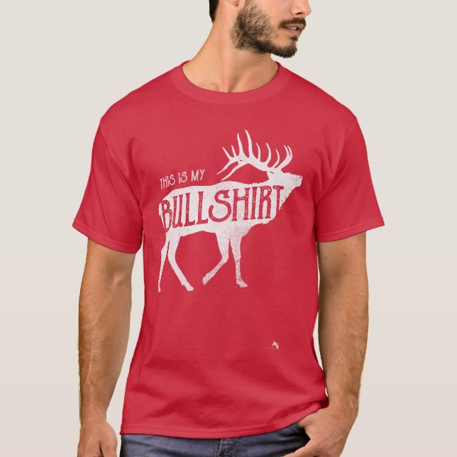 Camisa engraçada para amigo caçador de alces (Frente)