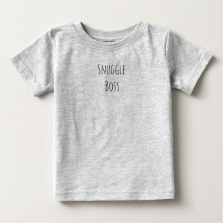 Camisa engraçada para bebê Chefe de Abraço – Roupa