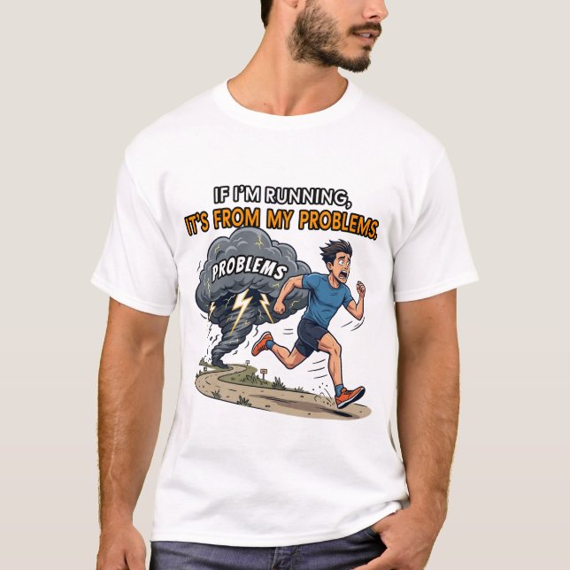 Camisa engraçada para corredores que odeiam cardio (Frente)