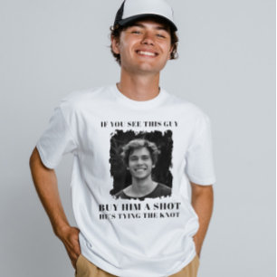 Camisa engraçada para despedida de solteiro mascul