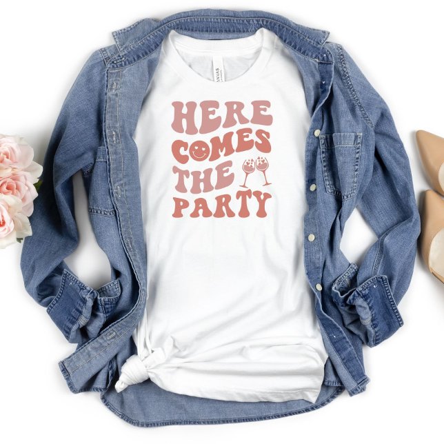 Camisa engraçada para festa de solteira (Criador carregado)