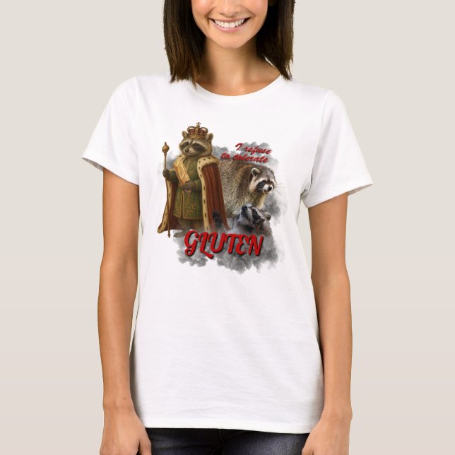 Camisa engraçada para homens 'Eu me recuso a toler (Frente)