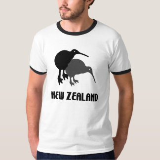 Camisa engraçada para homens Kiwi Nova Zelândia