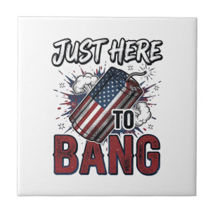 Camisa engraçada patriótica de fogos de artifício 