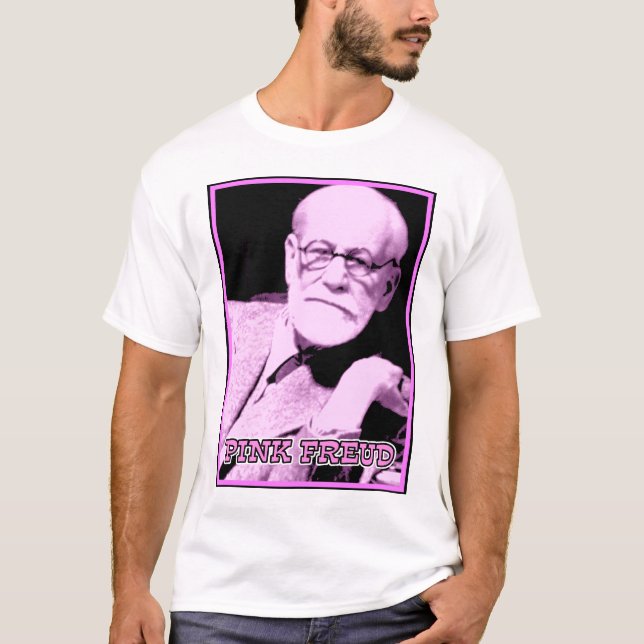Camisa engraçada Pink Freud (Frente)