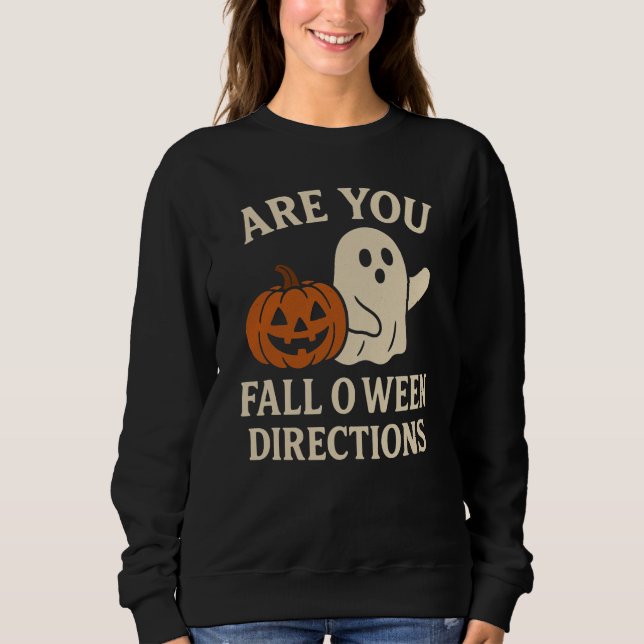 Camisa Engraçada Vibes Fall-o-Ween (Frente)