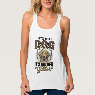 Camisa engraçada vintage de pelo de cão Golden Ret