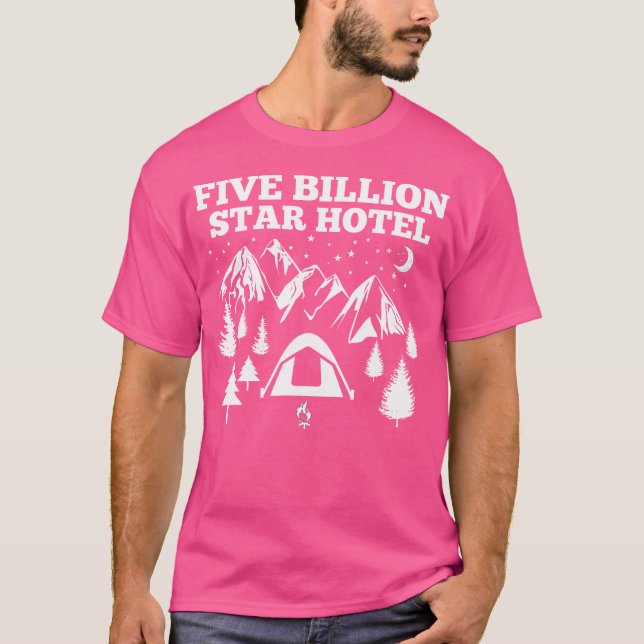 Camisa Engraçado Camisa Cinco Bilhões De Estrelas  (Frente)