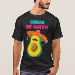 Camisa Engraçado Cinco De Mayo - Avocado Fiesta