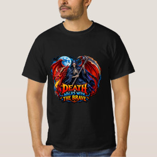 Camisa Épica do Ceifador & Design de Dragão