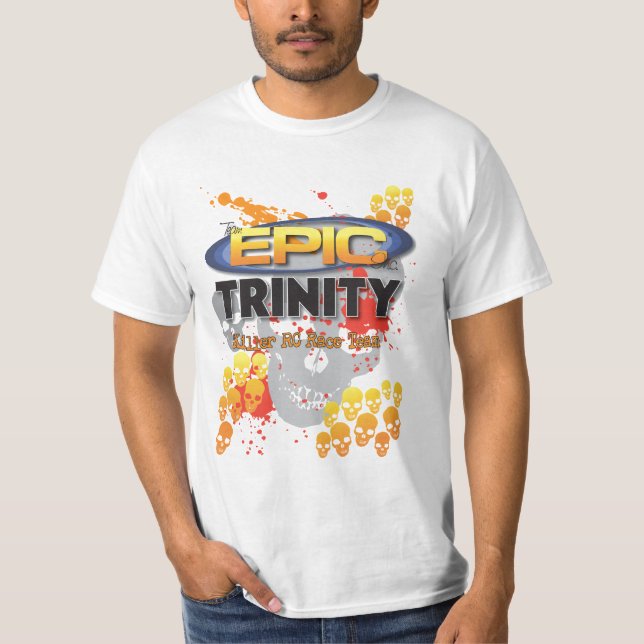 Camisa épico do crânio da trindade (Frente)