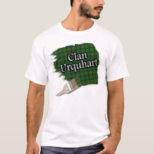 Camisa escocesa da pintura do Tartan de Urquhart