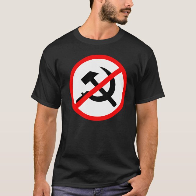 Camisa escura Anti-Comunismo (Frente)