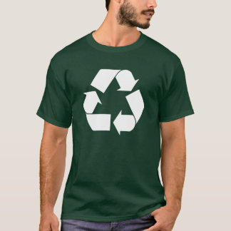 Camisa escura básica do reciclar