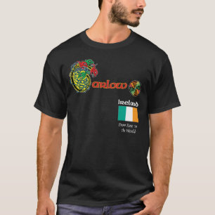 Camisa escura de Carlow T do condado de Ireland