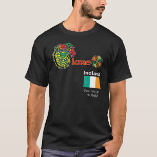Camisa escura de Clare T do condado de Ireland
