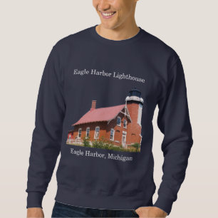 Camisa escura do farol Eagle Harbor