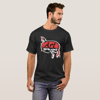 Camisa escura do pelotão da arte