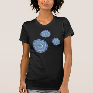 Camisa escura feminina do Mandala