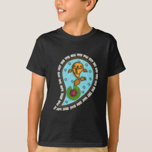 Camisa Escura Infantil e de Bebê Escamas