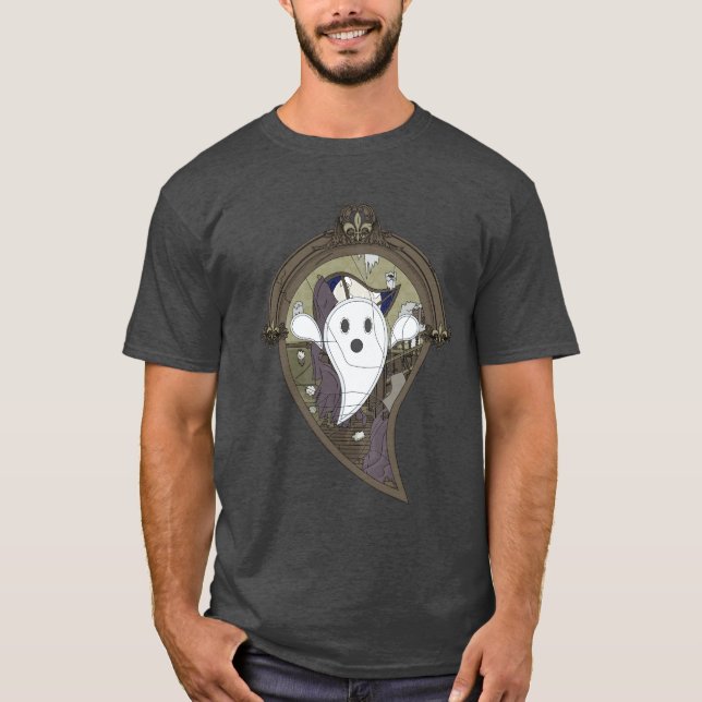 Camisa escura masculina Ooh (Frente)