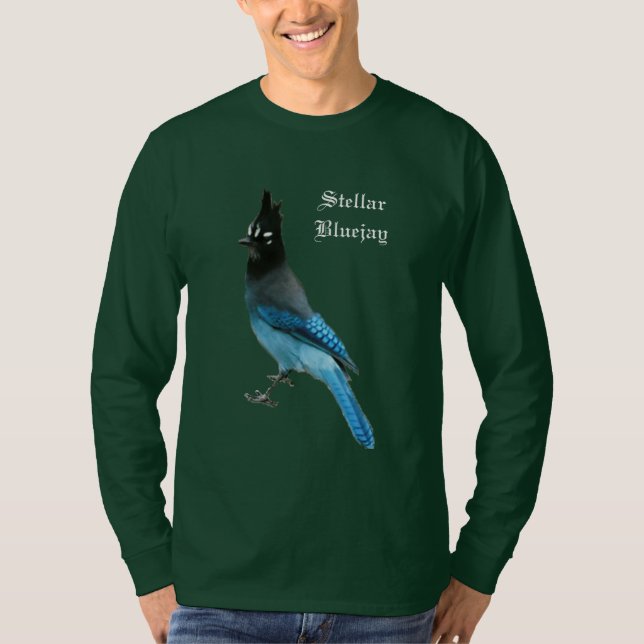 Camisa escura Stellar Blue Jay (Frente)
