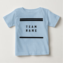 Camisa Esportiva Azul e Branco Nome da Equipe Fren