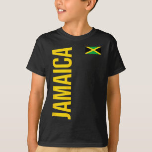 Camisa Esportiva de Futebol Jamaicana Bandeira Atl