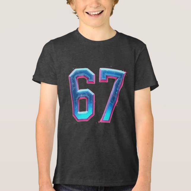 Camisa Esportiva Estilo Time 67 de Beisebol Futebo (Frente)