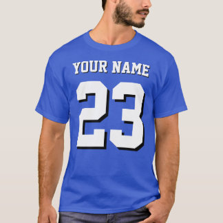 Camisa Esportiva Personalizada com Nome e Número