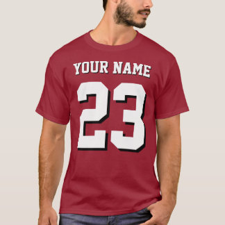 Camisa Esportiva Personalizada Nome e Número