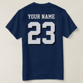 Camisa Esportiva Personalizada Nome e Número