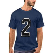 Camisa Esportiva Personalizada Número 2 | Aniversá