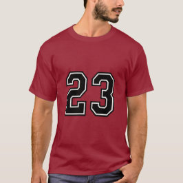 Camisa Esportiva Universitária Número 23 | 23º Ani