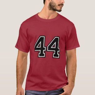 Camisa Esportiva Universitaria Número 44 44º Ani