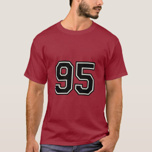 Camisa Esportiva Universitaria Número 95 95º Ani