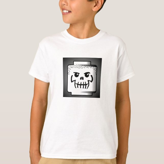 Camisa esquelética da cabeça do Blocks (Frente)
