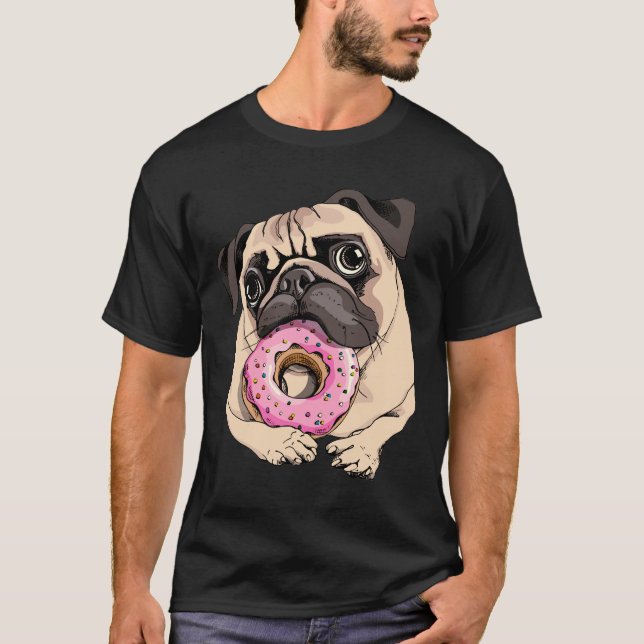 Camisa Essencial Cute Pug 583 (Frente)