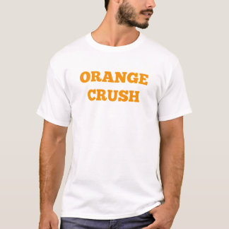 Camisa Essencial de Esmagamento Laranja