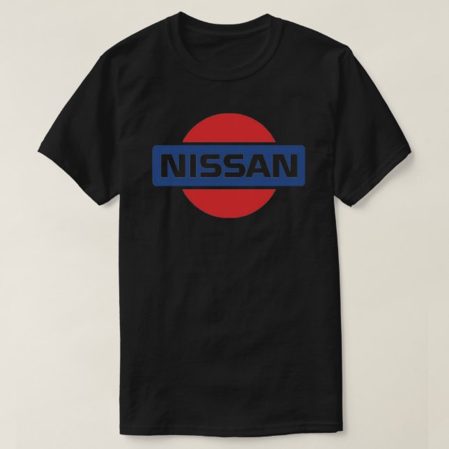 Camisa Essencial de Nissan da Escola Antiga (Frente do Design)