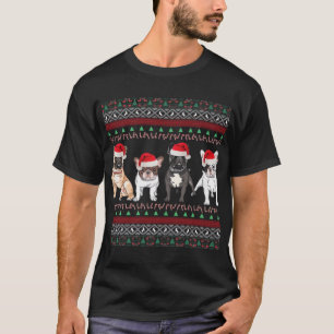 Camisa essencial do Bulldog Francês com suéter fei
