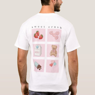 Camisa Estética Fofa Sweet Crush