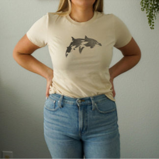 Camisa Estética Orca Pod Grunge