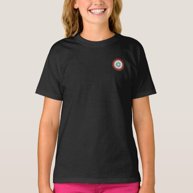 CAMISA ESTILO DE DESIGN DE MENINA  (Frente)